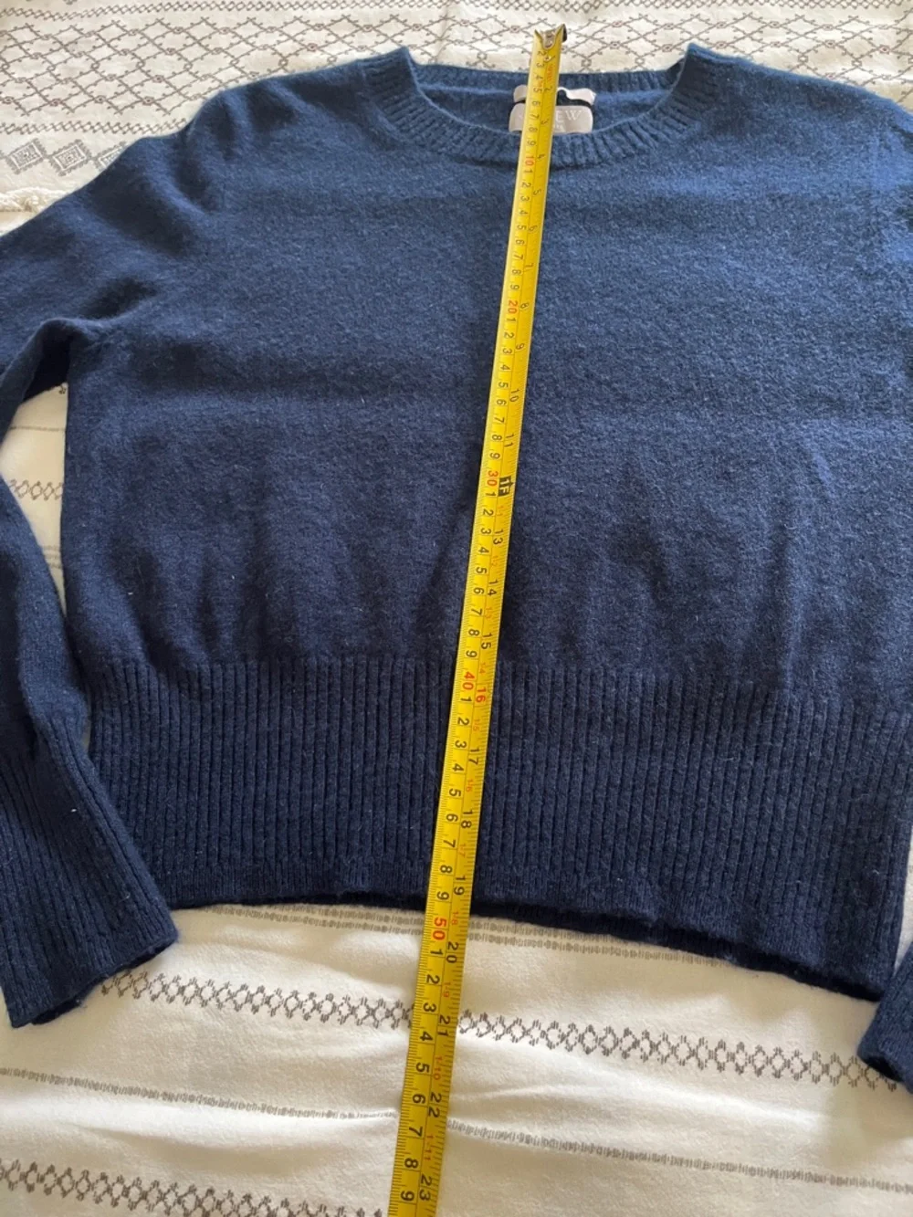 J. Crew Navy Crewneck Sweater